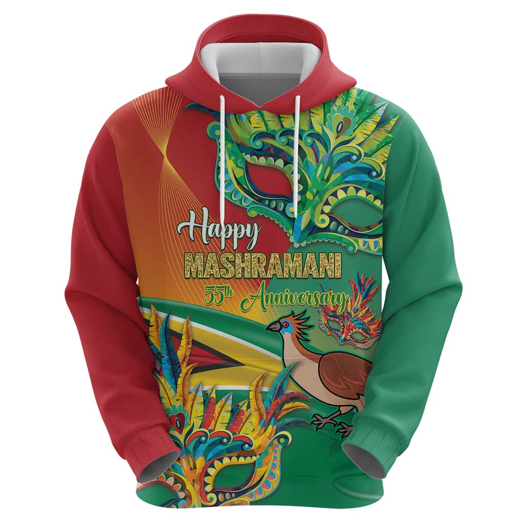 Guyana Republic Day Hoodie Happy Mashramani 55th Anniversary LT14