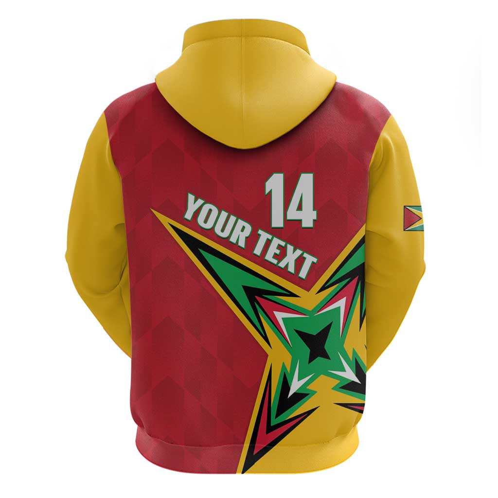 Custom Guyana Cricket Hoodie Go Champions Amazon Warriors LT14