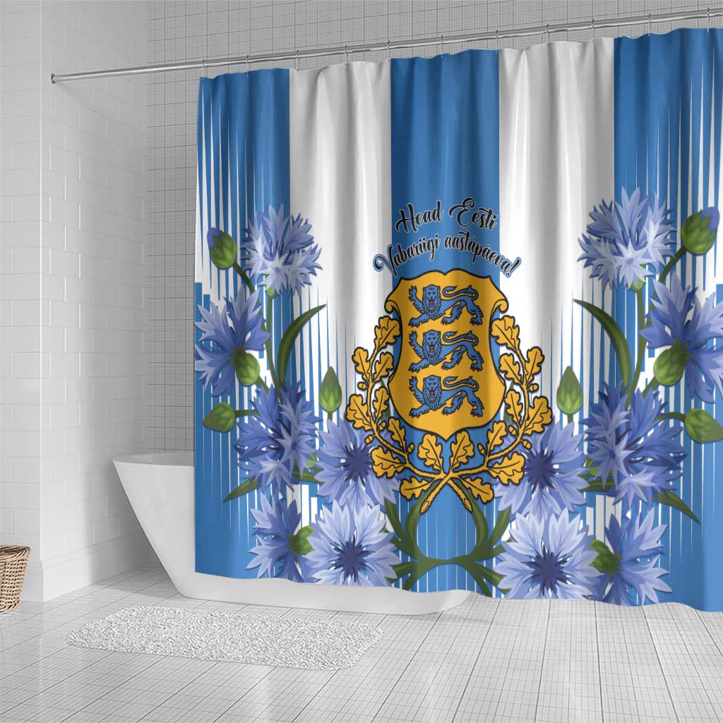 Estonia Independence Day Shower Curtain Head Eesti Vabariigi Aastapaeva! LT14