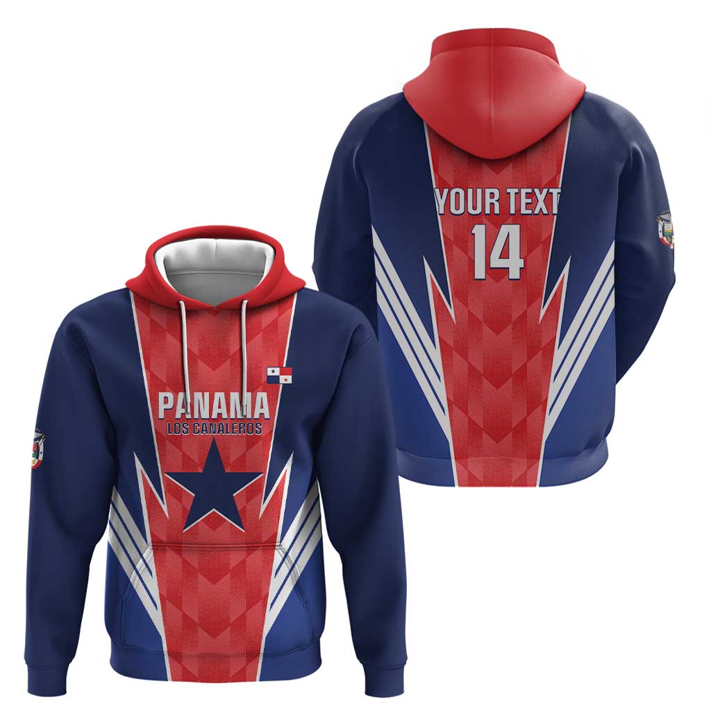 Custom Panama Football Hoodie 2025 Vamos Los Canaleros LT14
