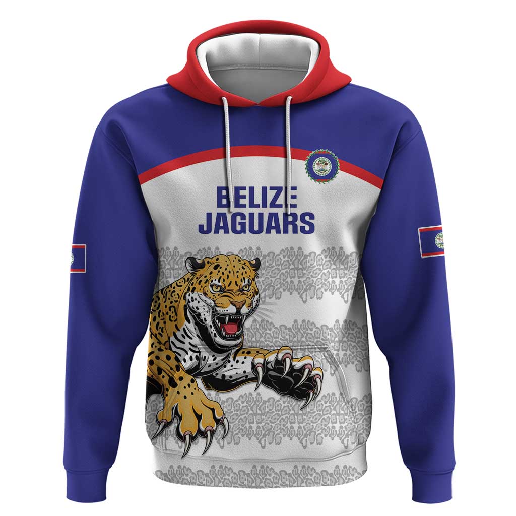 Custom Belize Football Hoodie 2025 Go Jaguars LT14