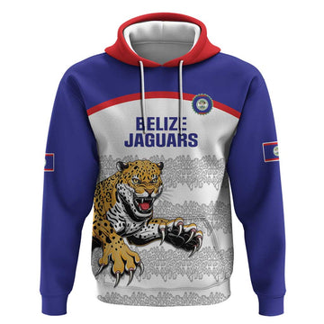 Custom Belize Football Hoodie 2025 Go Jaguars LT14