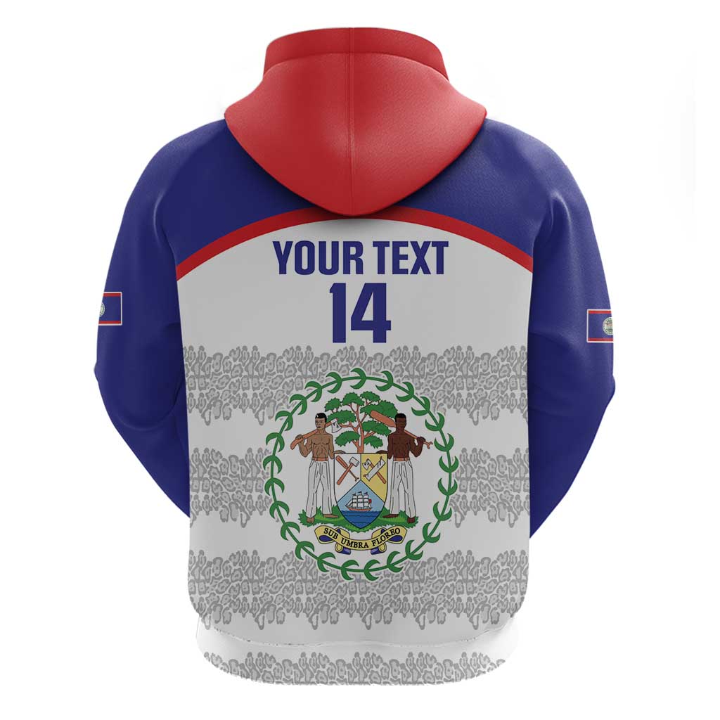Custom Belize Football Hoodie 2025 Go Jaguars LT14