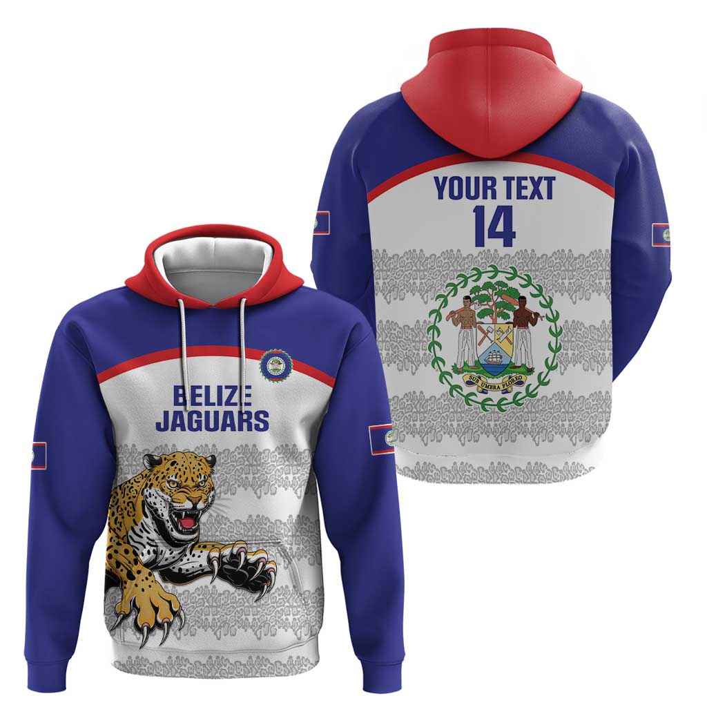 Custom Belize Football Hoodie 2025 Go Jaguars LT14