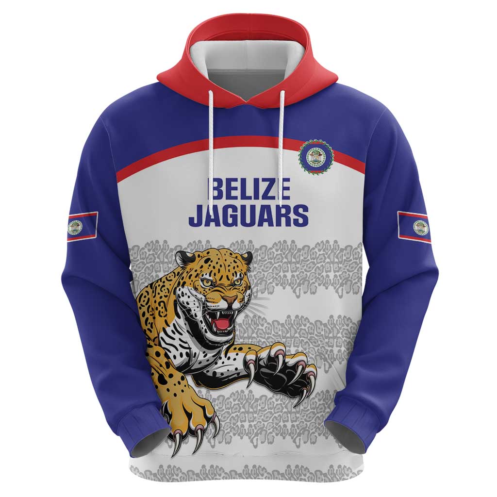 Custom Belize Football Hoodie 2025 Go Jaguars LT14