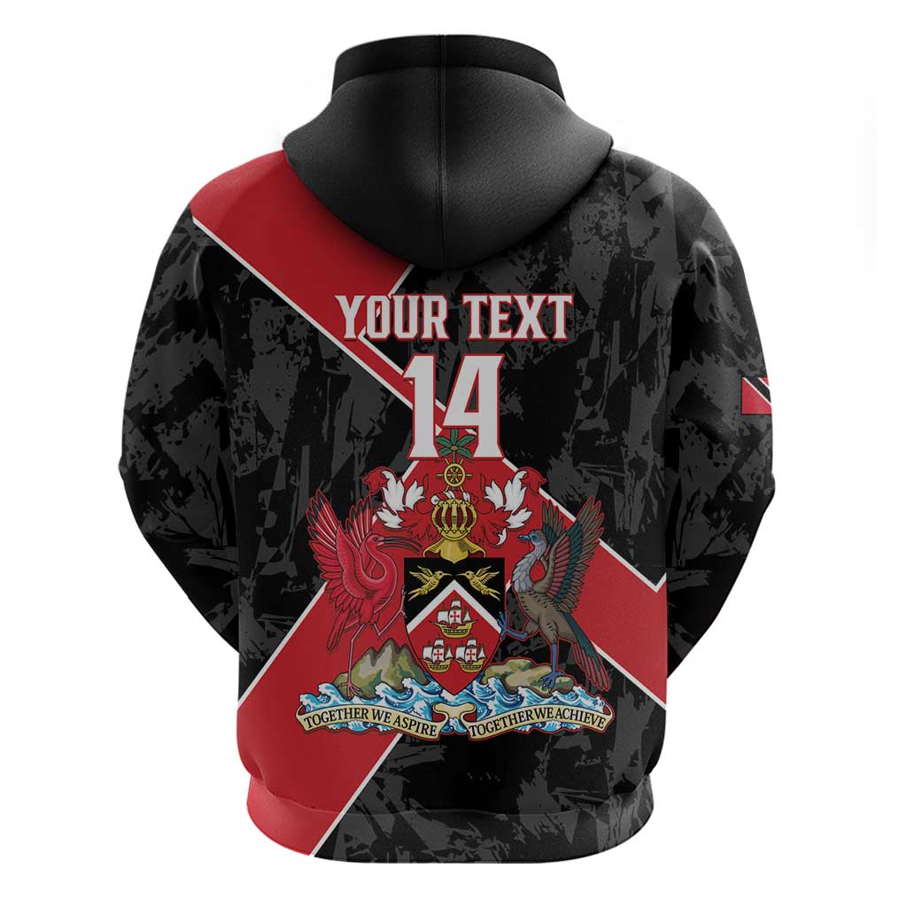 Custom Trinidad and Tobago Football Hoodie 2025 Go Soca Warriors LT14