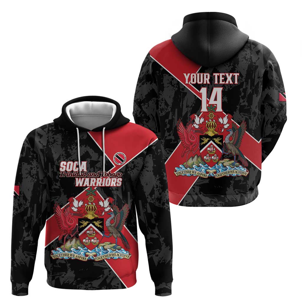 Custom Trinidad and Tobago Football Hoodie 2025 Go Soca Warriors LT14