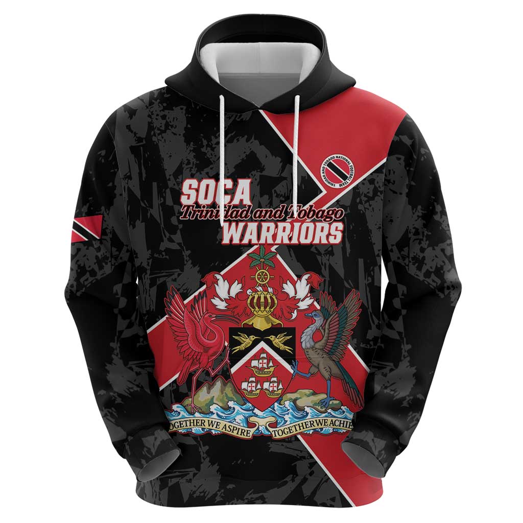Custom Trinidad and Tobago Football Hoodie 2025 Go Soca Warriors LT14