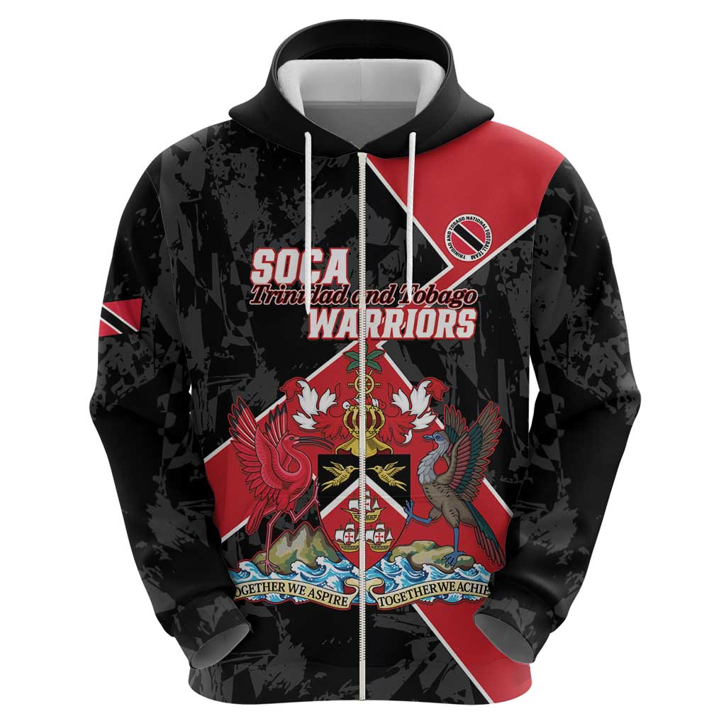Custom Trinidad and Tobago Football Hoodie 2025 Go Soca Warriors LT14