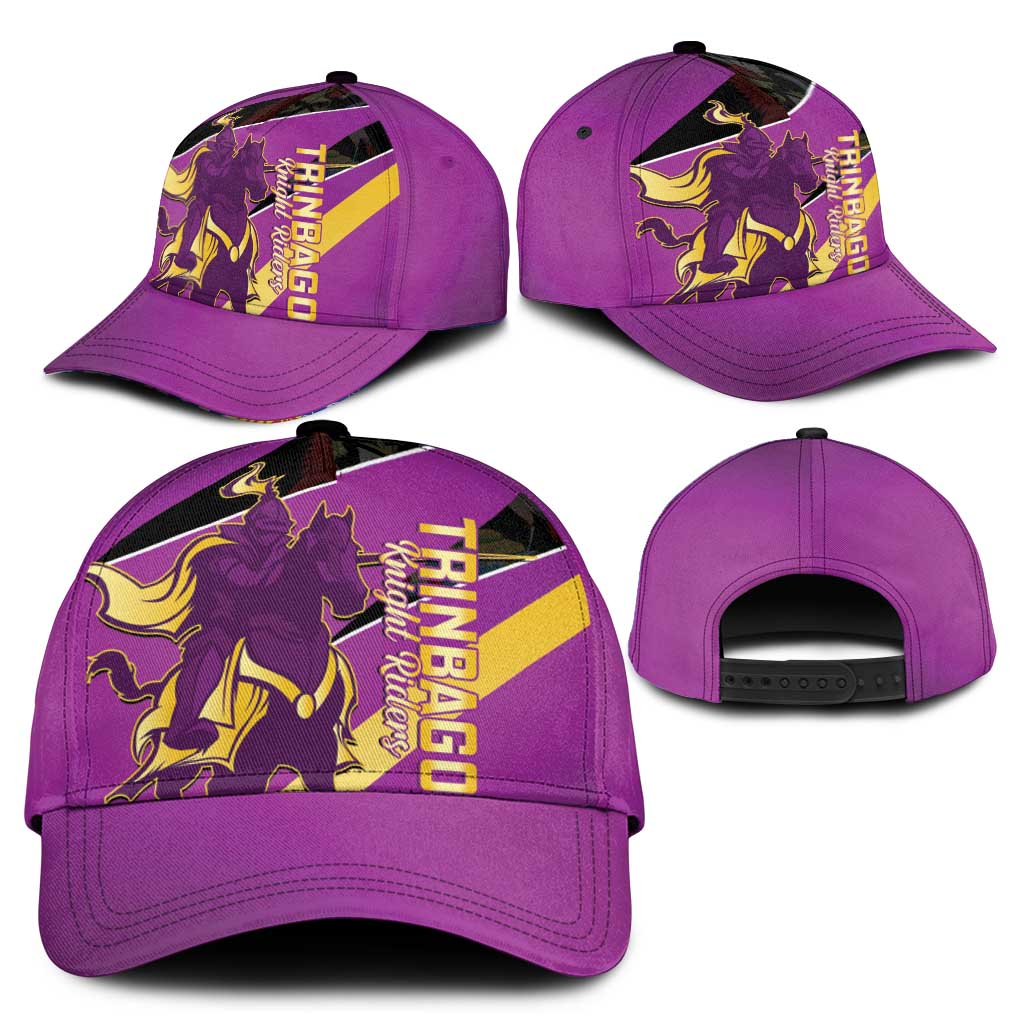 Trinidad and Tobago Cricket Classic Cap Come On Trinbago Knight Riders Purple LT14