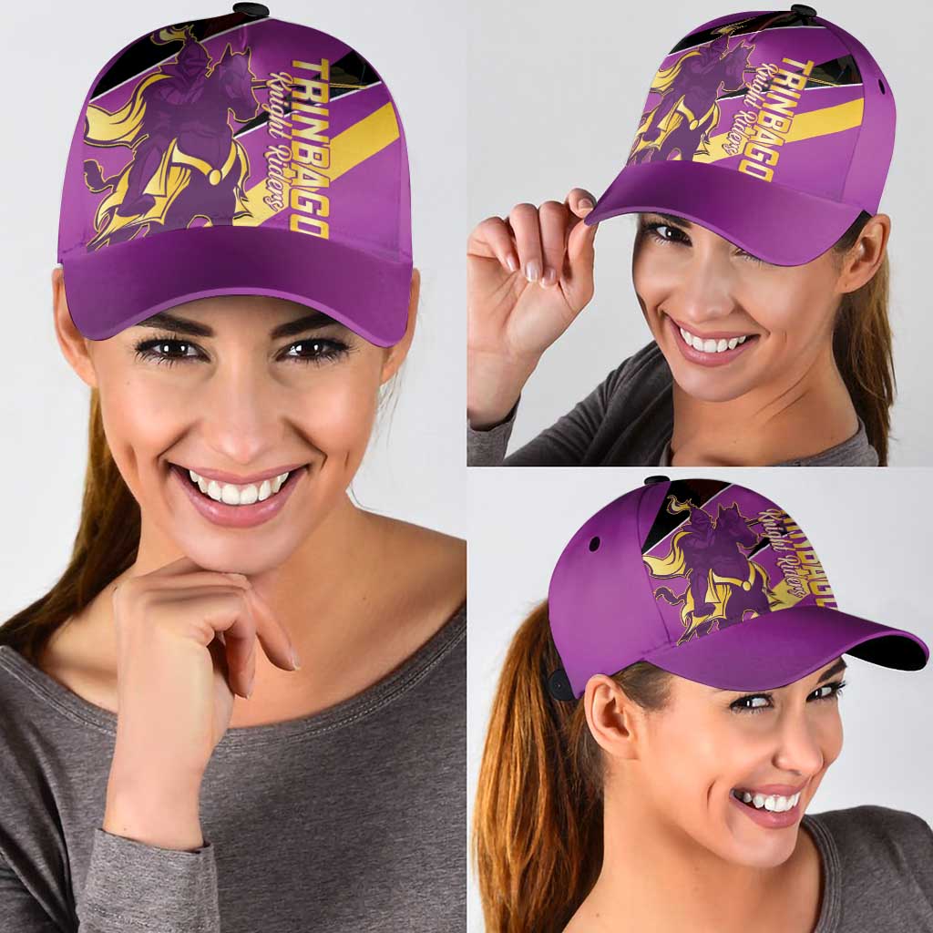 Trinidad and Tobago Cricket Classic Cap Come On Trinbago Knight Riders Purple LT14