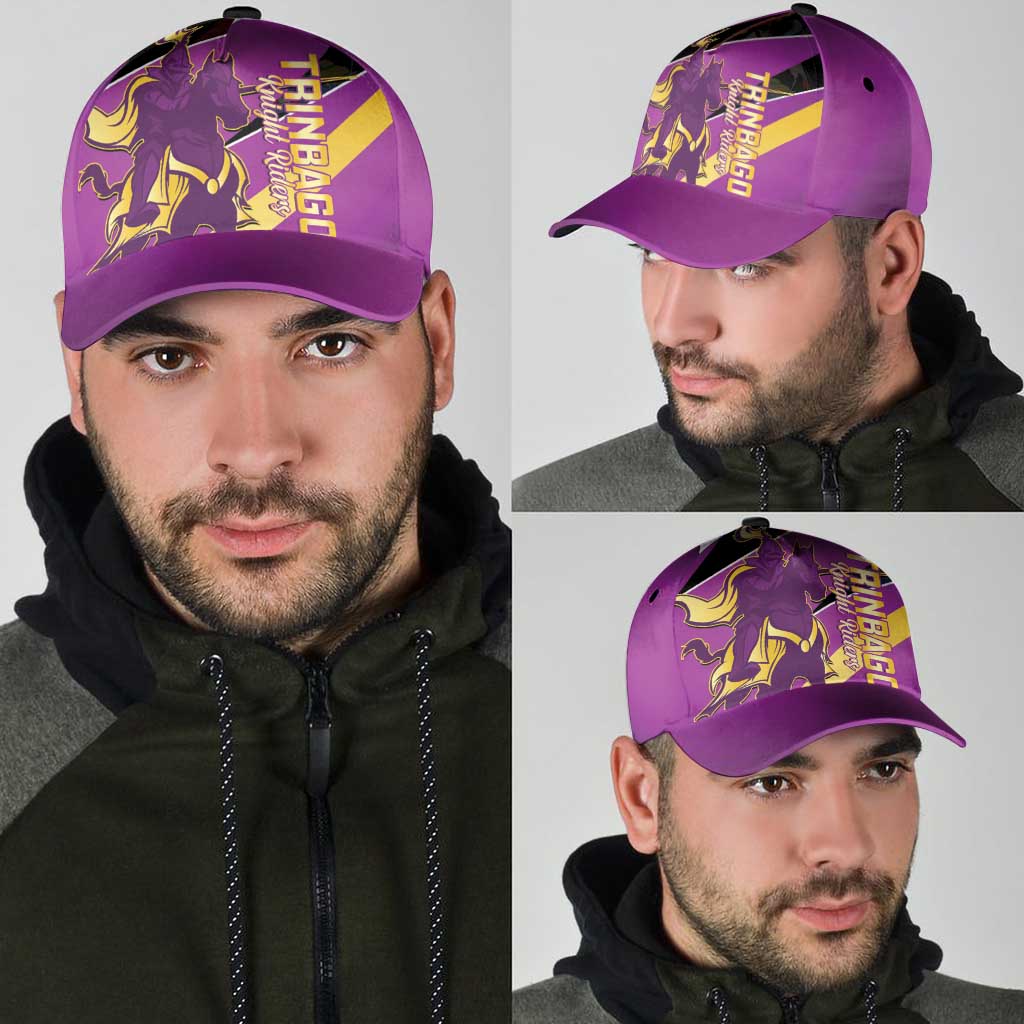 Trinidad and Tobago Cricket Classic Cap Come On Trinbago Knight Riders Purple LT14
