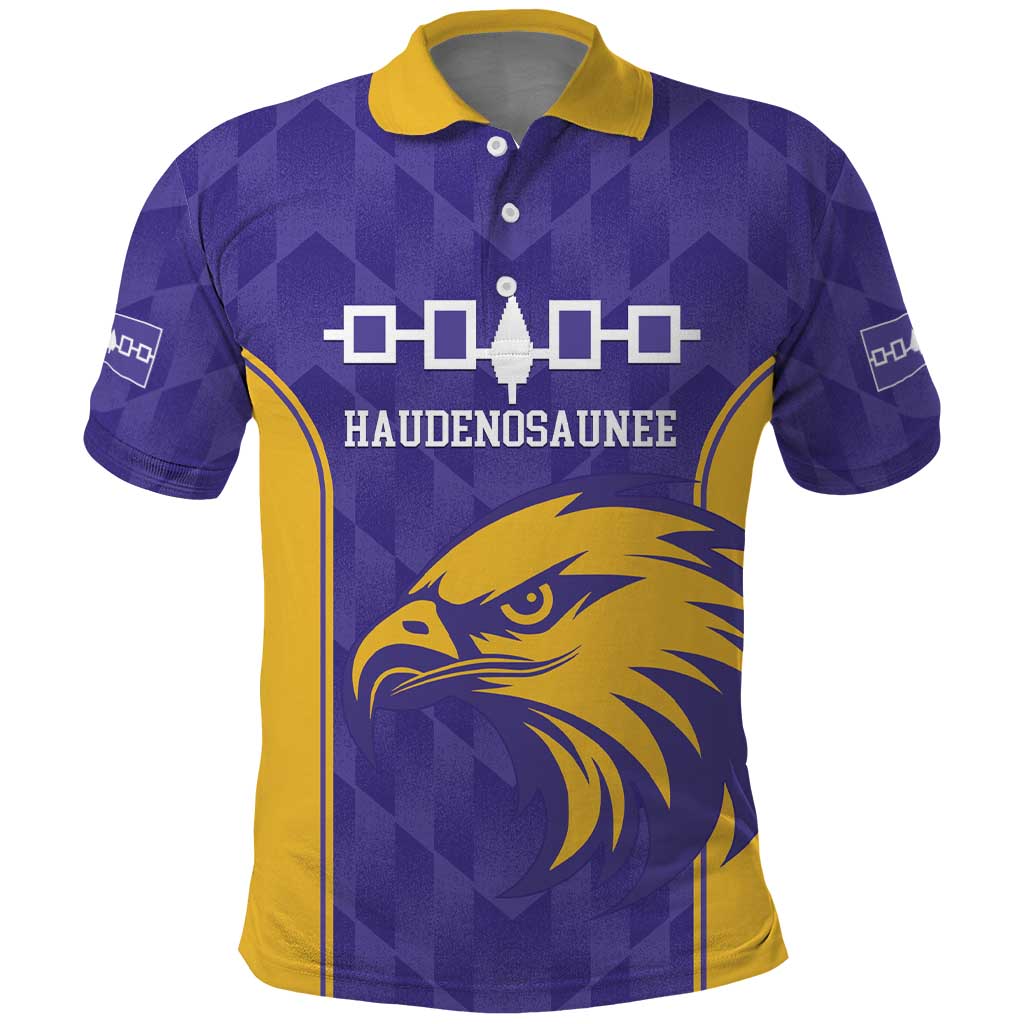 Custom Haudenosaunee Lacrosse Polo Shirt 2025 Go Nationals LT14