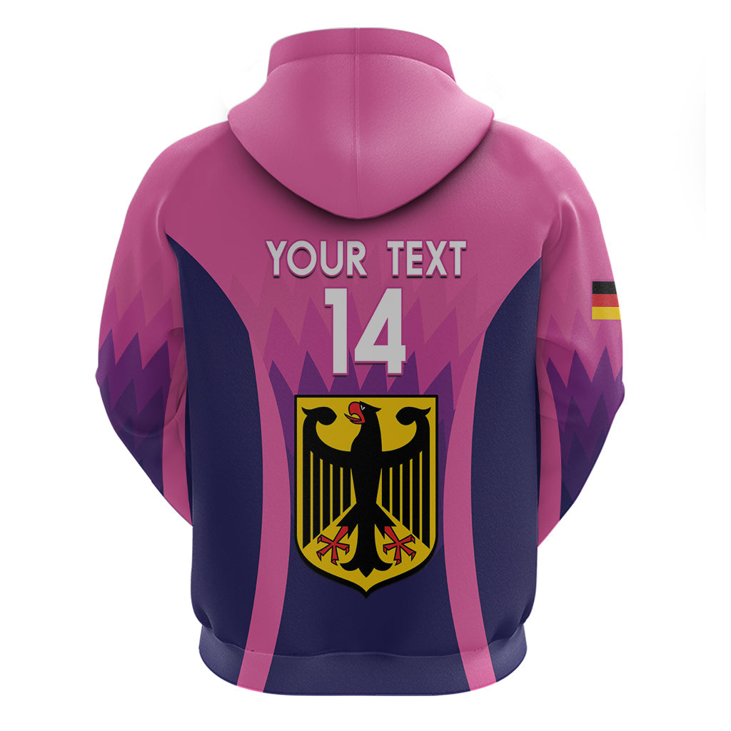 Custom Germany Football Hoodie 2024 Nationalelf - Pink Version LT14