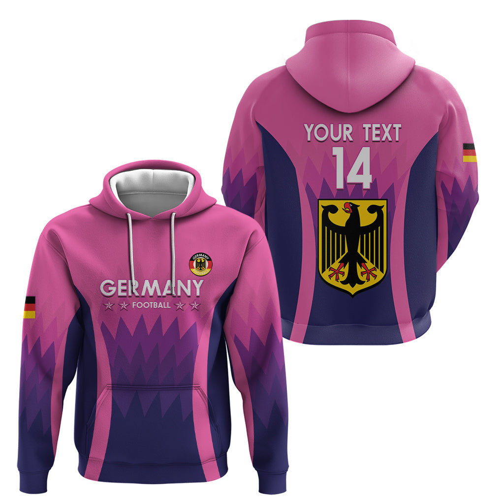 Custom Germany Football Hoodie 2024 Nationalelf - Pink Version LT14