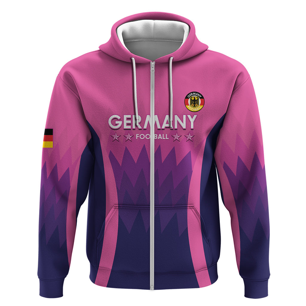 Custom Germany Football Hoodie 2024 Nationalelf - Pink Version LT14