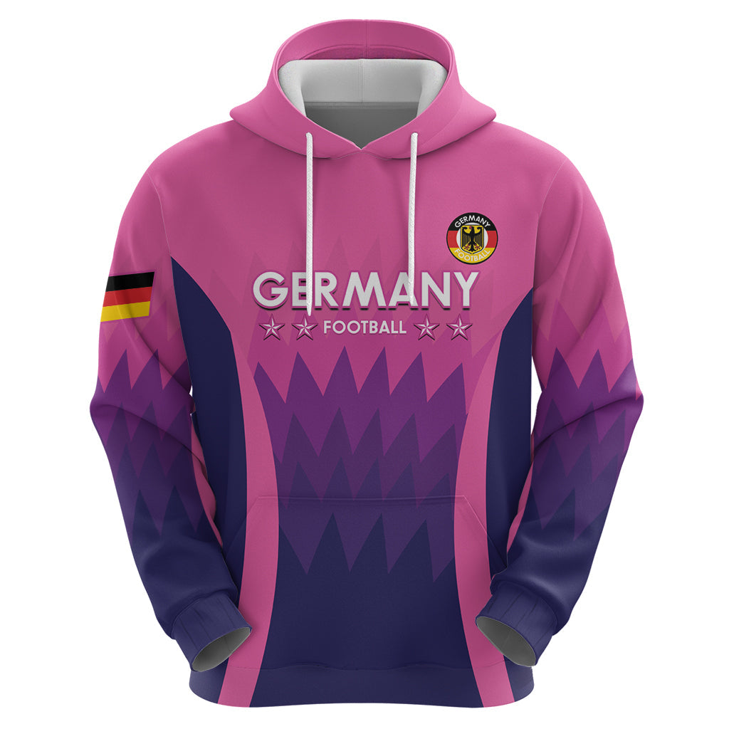 Custom Germany Football Hoodie 2024 Nationalelf - Pink Version LT14