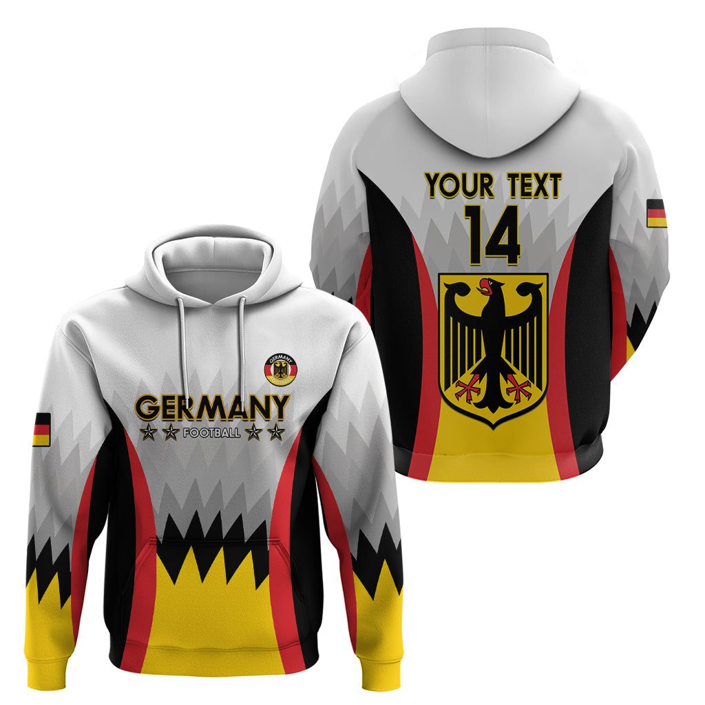Custom Germany Football Hoodie 2024 Nationalelf - White Version LT14