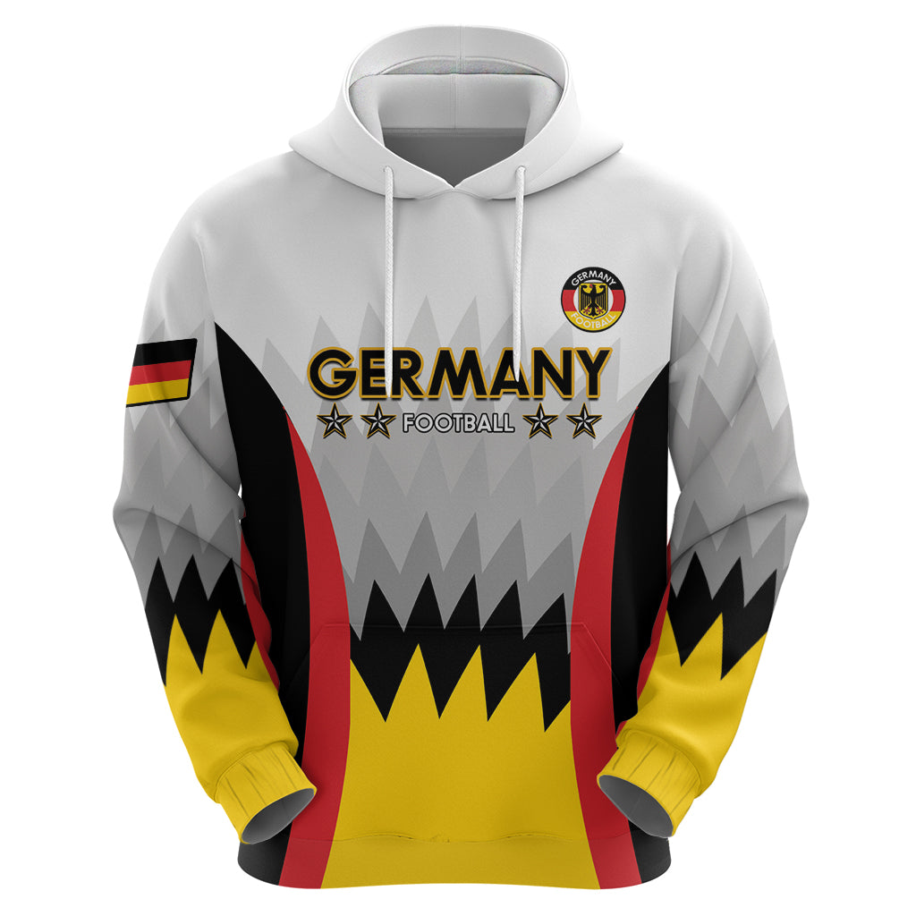 Custom Germany Football Hoodie 2024 Nationalelf - White Version LT14