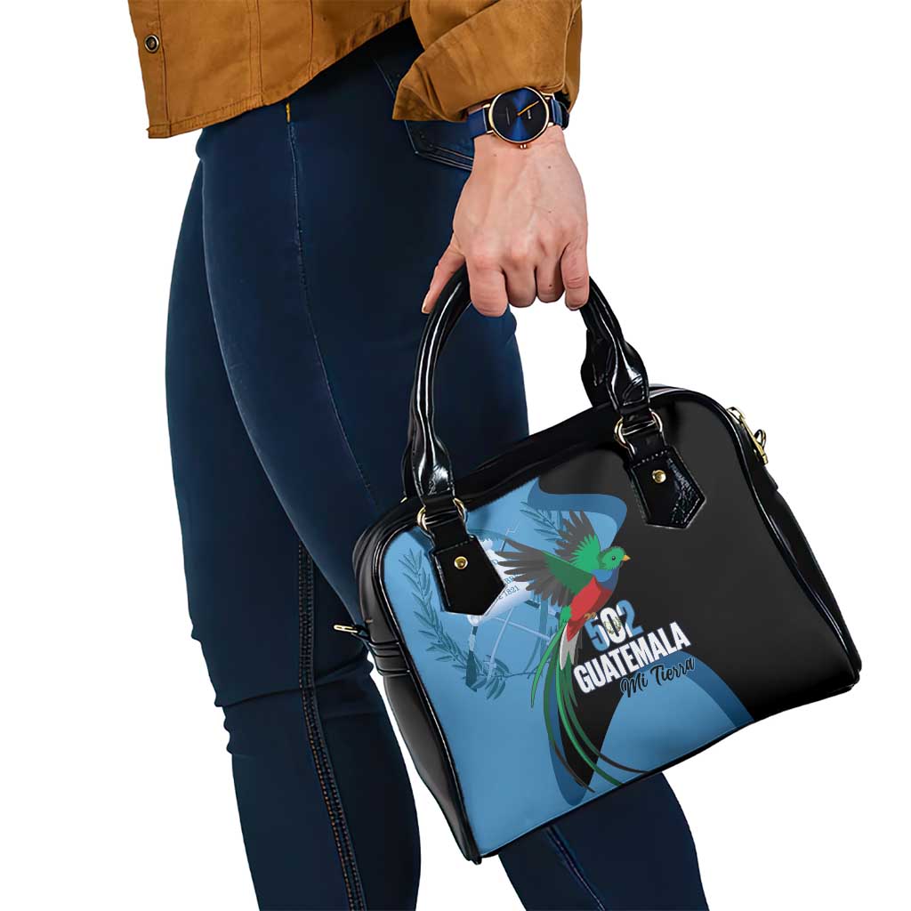 Guatemala Independence Day Shoulder Handbag 502 Mi Tierra Resplendent Quetzal LT14
