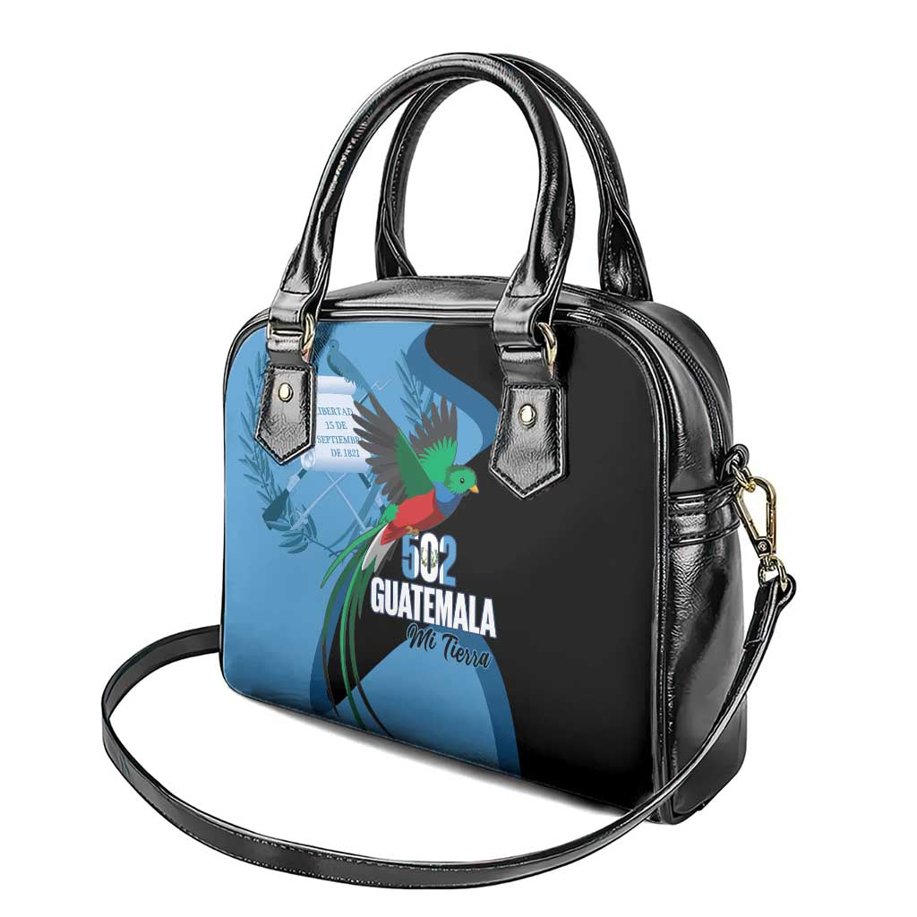 Guatemala Independence Day Shoulder Handbag 502 Mi Tierra Resplendent Quetzal LT14