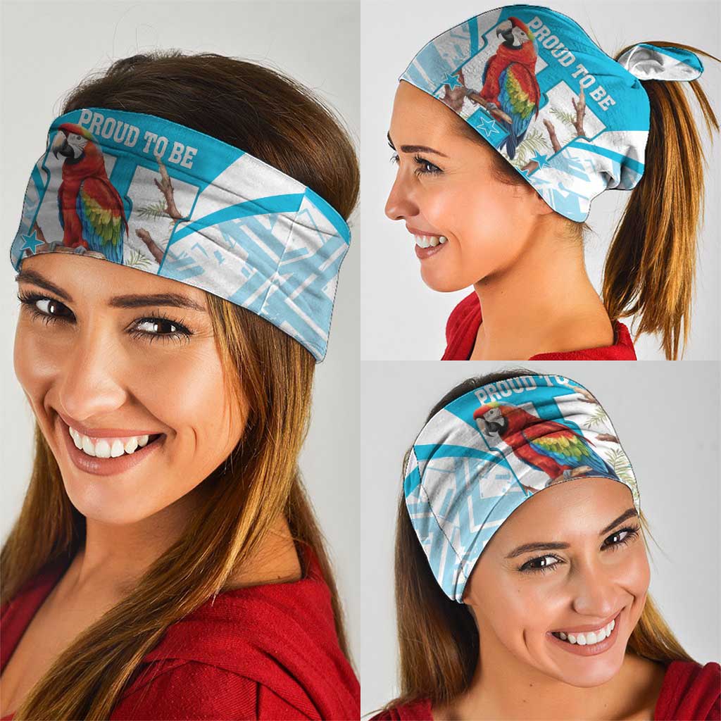 Honduras Independence Day Neck Gaiter 504 Proud Scarlet Macaw LT14