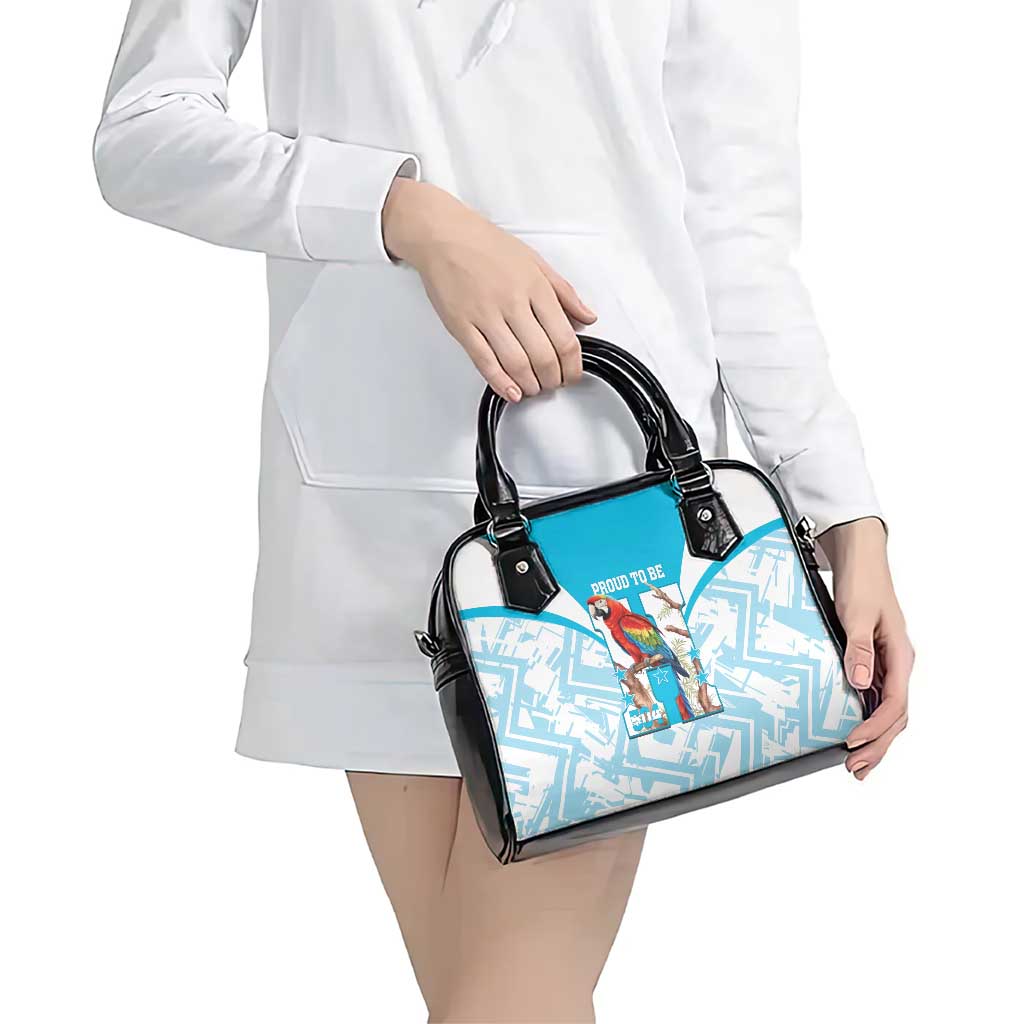 Honduras Independence Day Shoulder Handbag 504 Proud Scarlet Macaw LT14