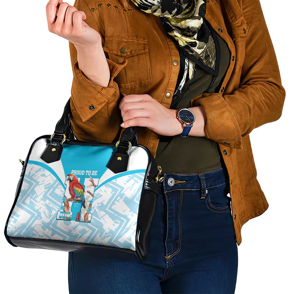 Honduras Independence Day Shoulder Handbag 504 Proud Scarlet Macaw LT14