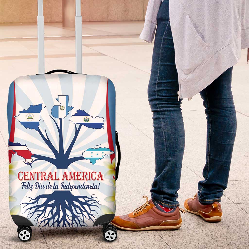 Central America Independence day Luggage Cover September 15th Together We Grow LT14