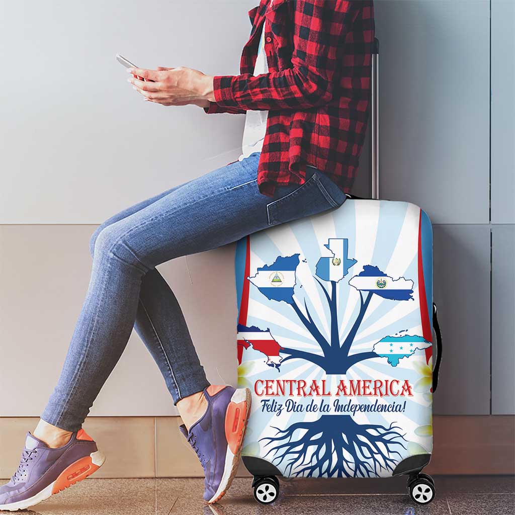 Central America Independence day Luggage Cover September 15th Together We Grow LT14