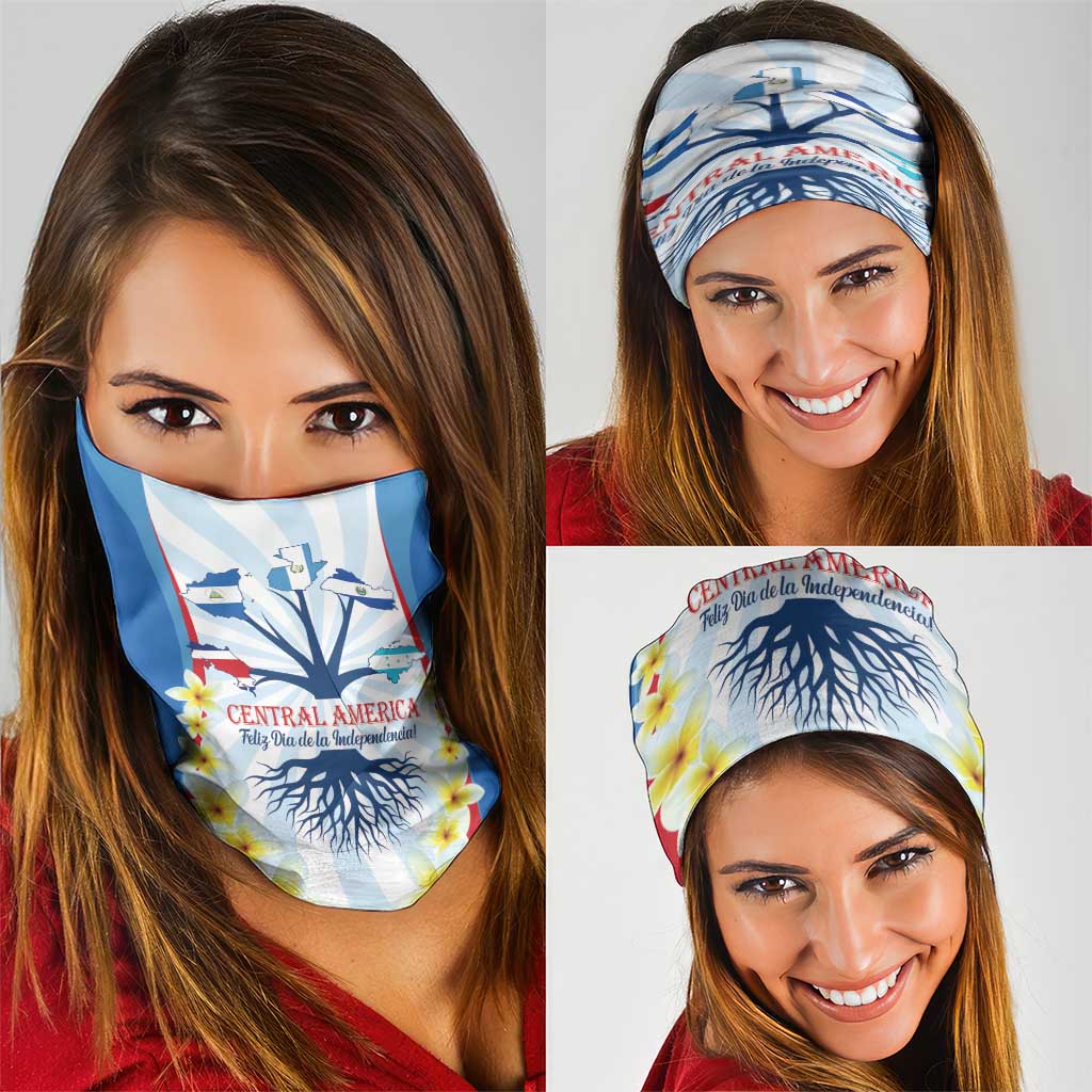 Central America Independence day Neck Gaiter September 15th Together We Grow LT14