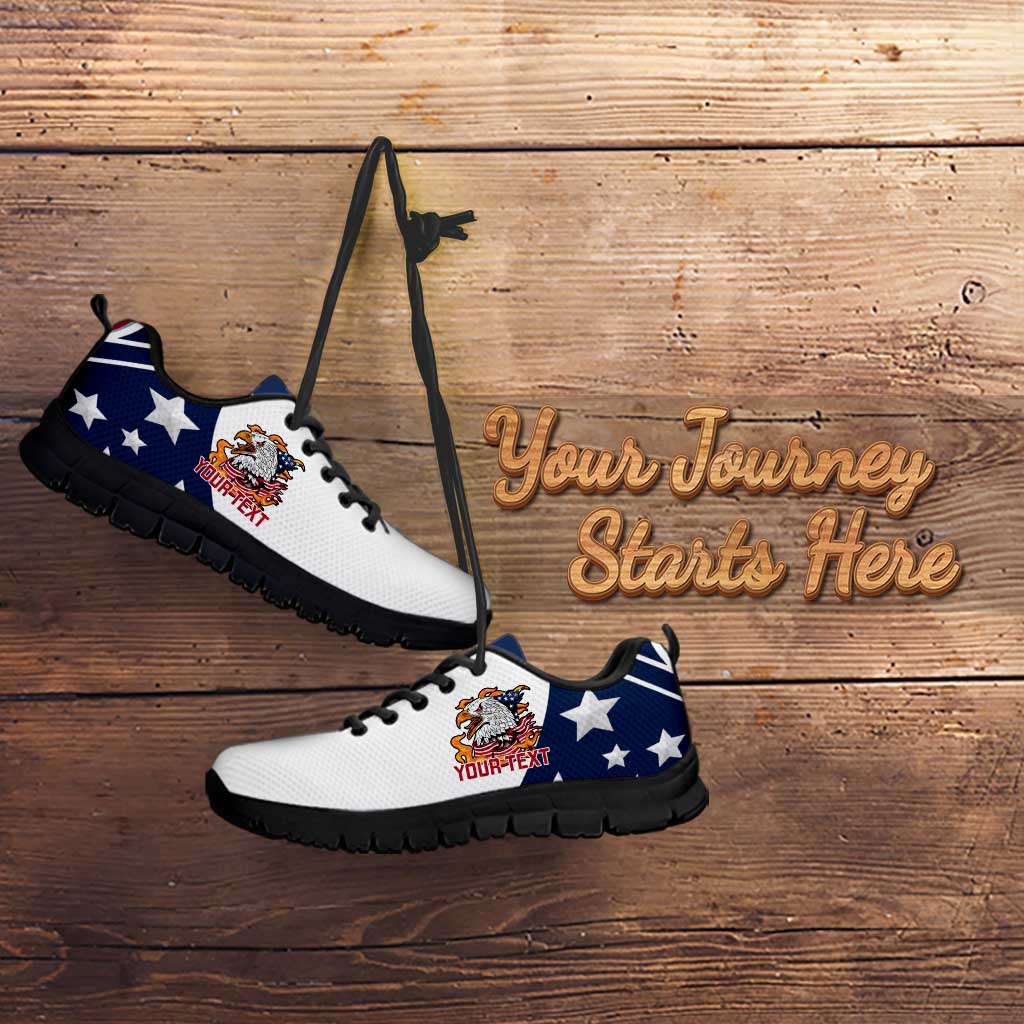 Personalized USA Rugby Sevens Sneakers Go Eagles Flag Style LT14