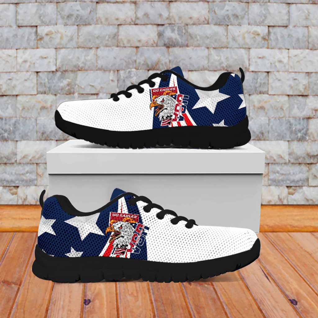 Personalized USA Rugby Sevens Sneakers Go Eagles Flag Style LT14