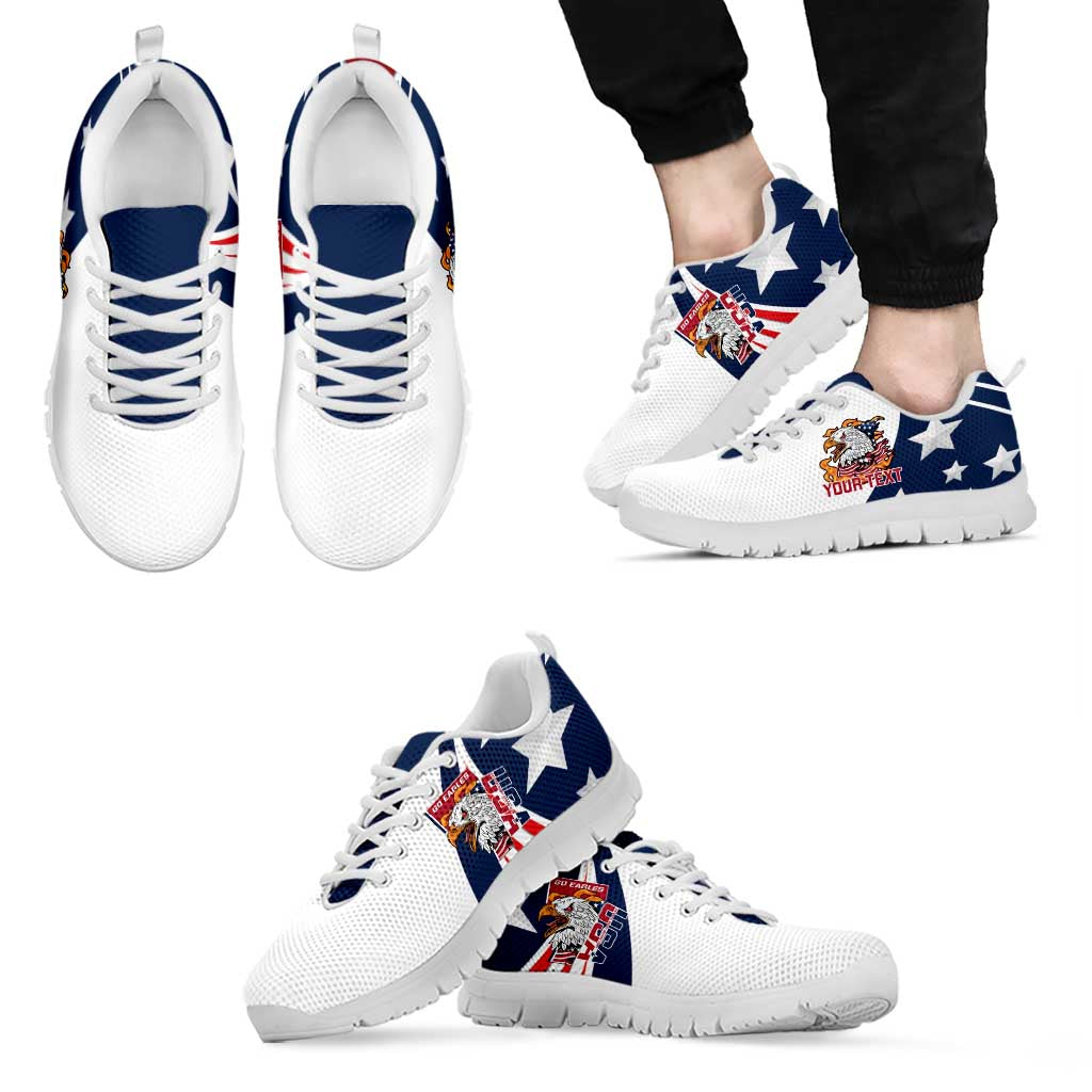 Personalized USA Rugby Sevens Sneakers Go Eagles Flag Style LT14