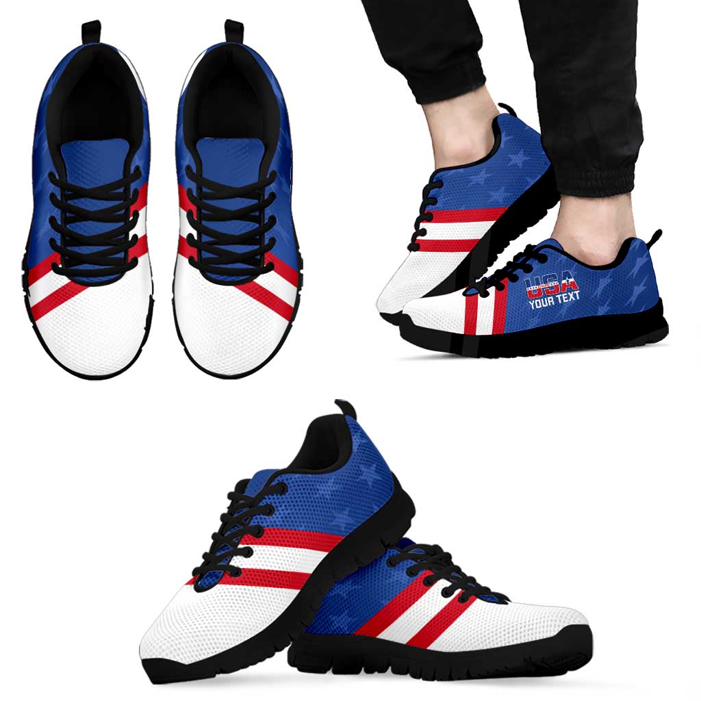 Personalized USA Cycling Sneakers United States Bike Racing Lover LT14