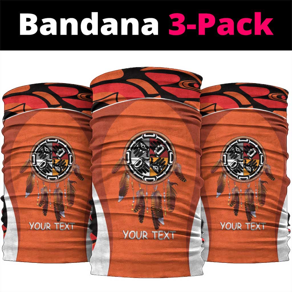 Personalized Orange Day Canada Neck Gaiter Honouring The Children Haida Pattern LT14