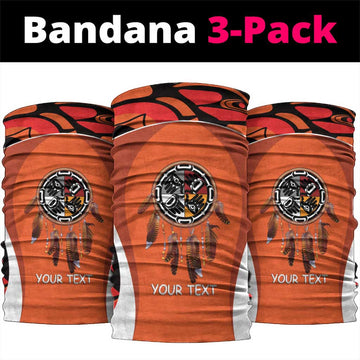 Personalized Orange Day Canada Neck Gaiter Honouring The Children Haida Pattern LT14