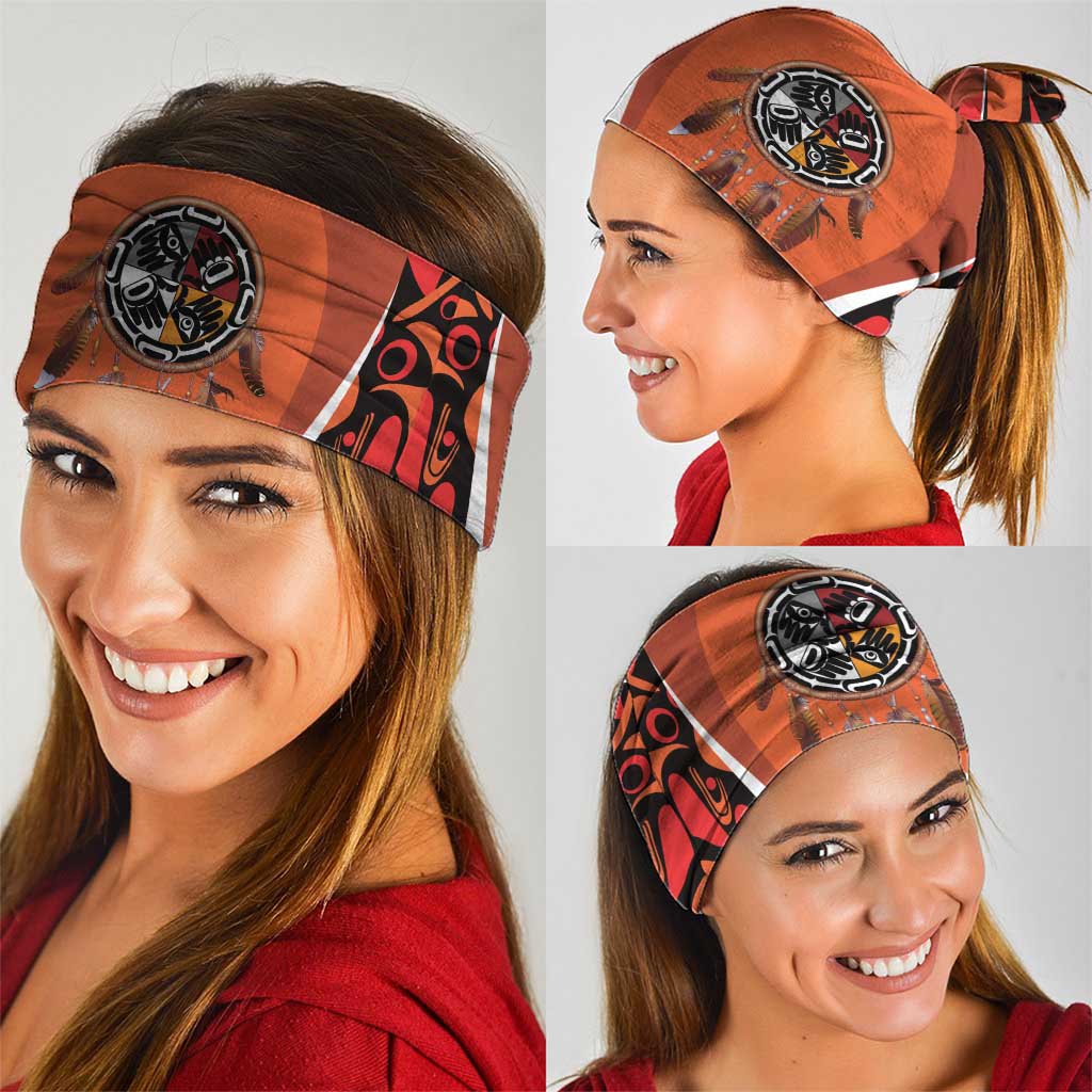 Personalized Orange Day Canada Neck Gaiter Honouring The Children Haida Pattern LT14