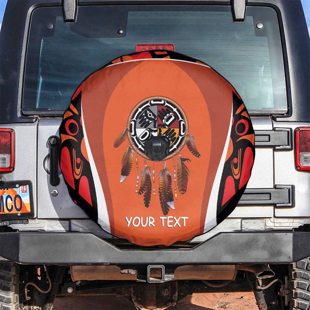 Personalized Orange Day Canada Spare Tire Cover Honouring The Children Haida Pattern LT14