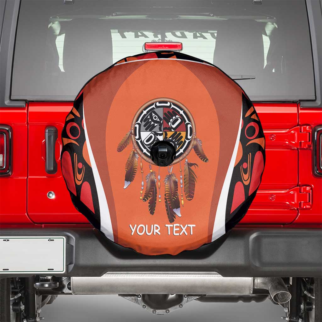 Personalized Orange Day Canada Spare Tire Cover Honouring The Children Haida Pattern LT14