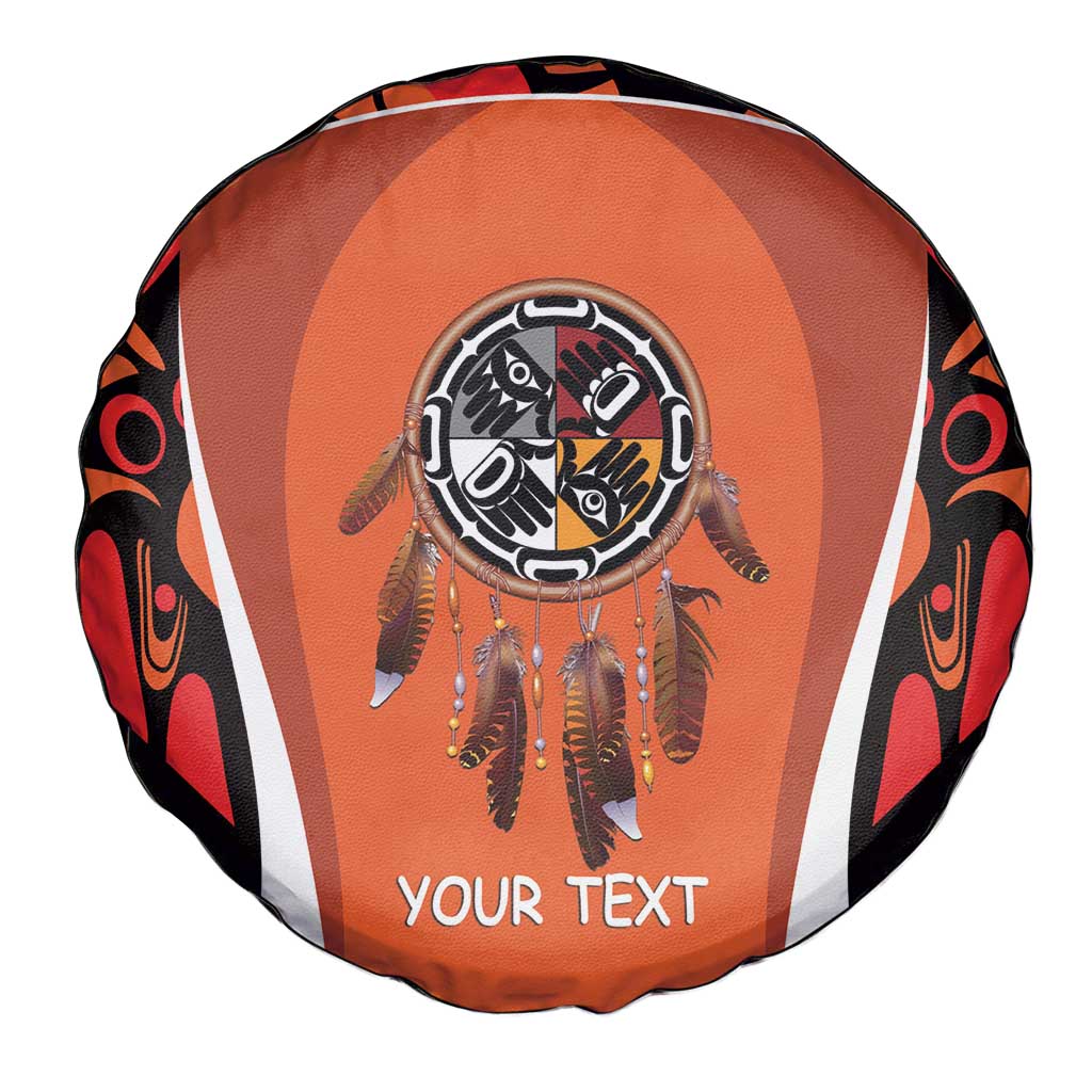 Personalized Orange Day Canada Spare Tire Cover Honouring The Children Haida Pattern LT14
