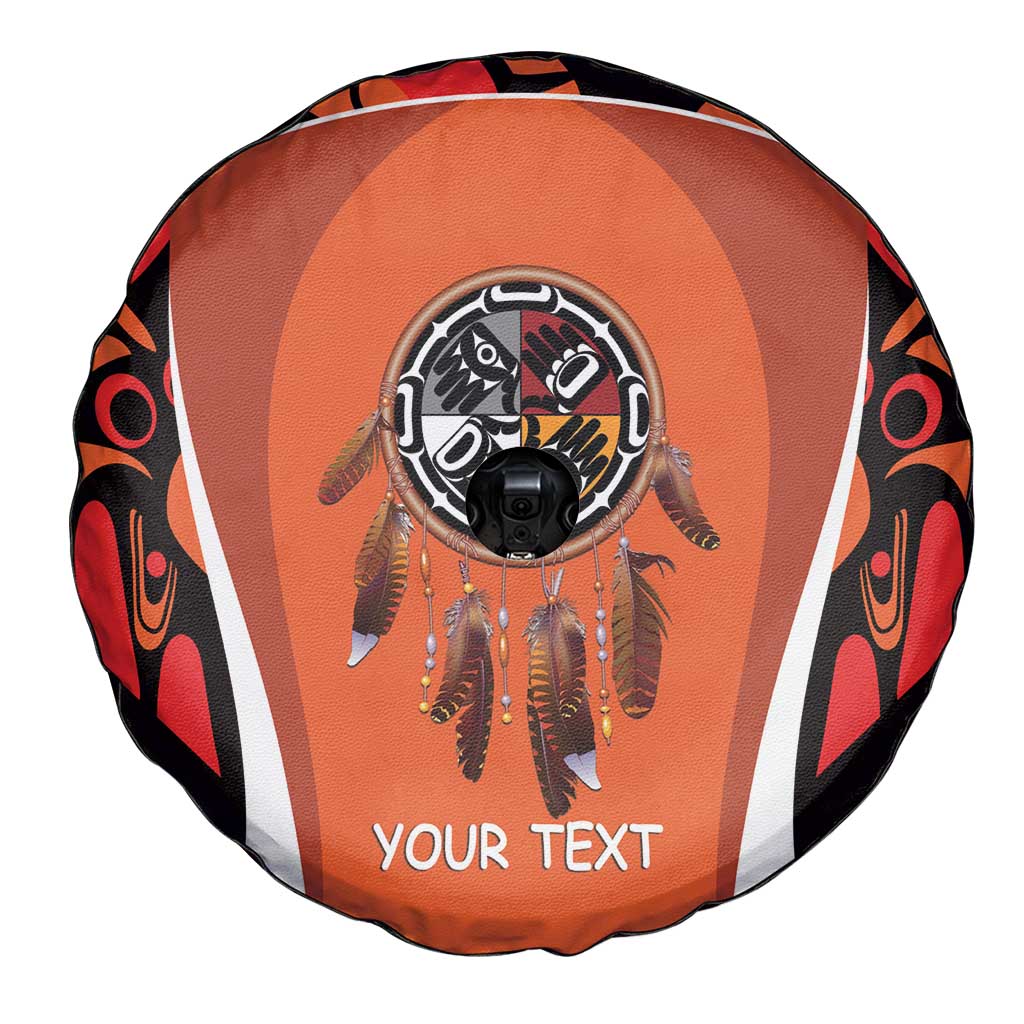 Personalized Orange Day Canada Spare Tire Cover Honouring The Children Haida Pattern LT14