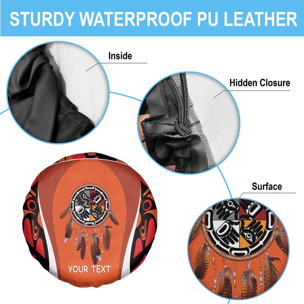 Personalized Orange Day Canada Spare Tire Cover Honouring The Children Haida Pattern LT14