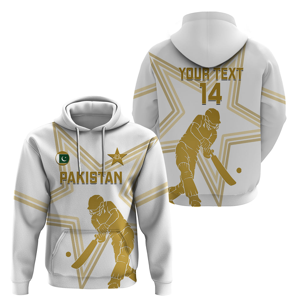 Custom Pakistan Cricket Hoodie 2023 Go Shaheens LT14