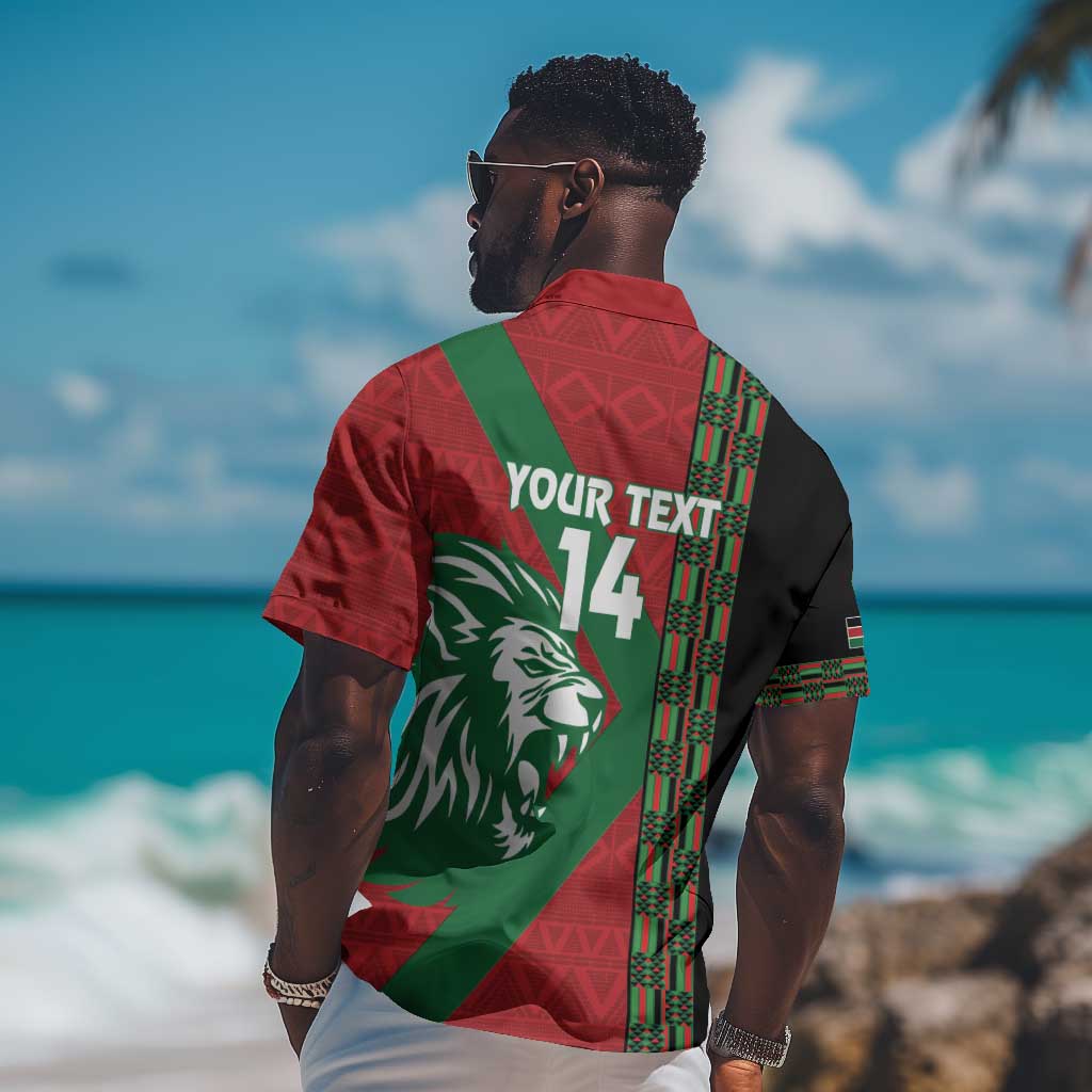 Afro Kenya Rugby Custom Hawaiian Shirt Go Lionesses - African Pattern LT14