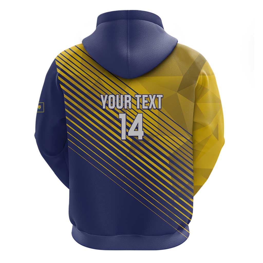 Custom Turks and Caicos Islands Football Hoodie 2025 Go Champions LT14