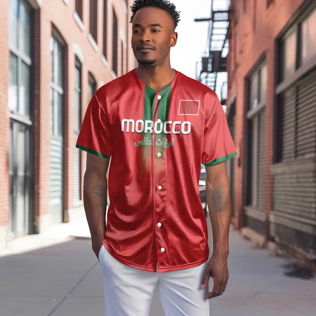Custom Morocco Football Baseball Jersey Go Lionesses of Atlas LT14