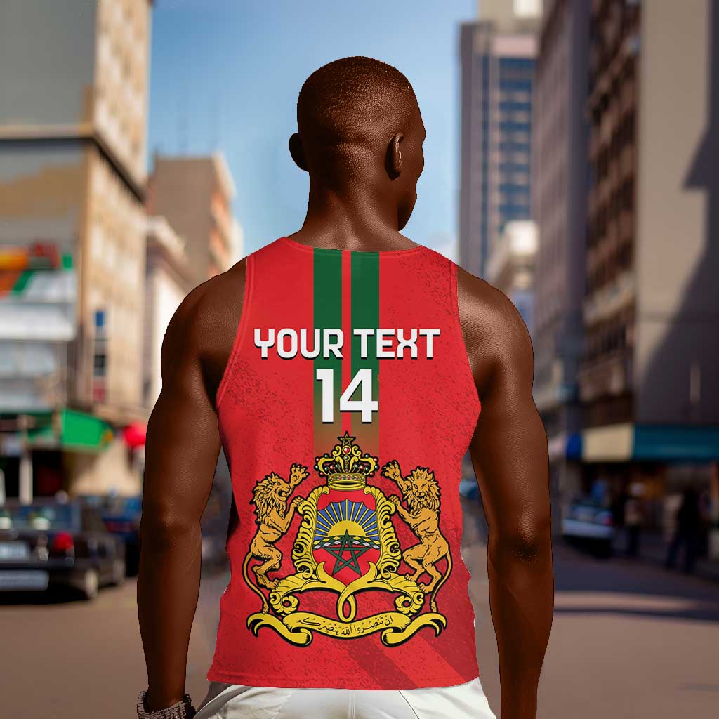 Custom Morocco Football Men Tank Top Go Lionesses of Atlas LT14