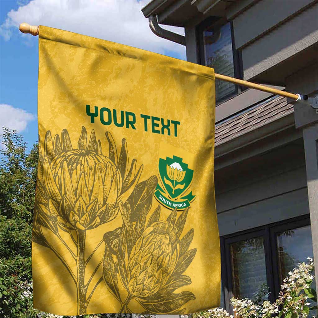 Custom South Africa Soccer Garden Flag Go Banyana Banyana Proteas LT14