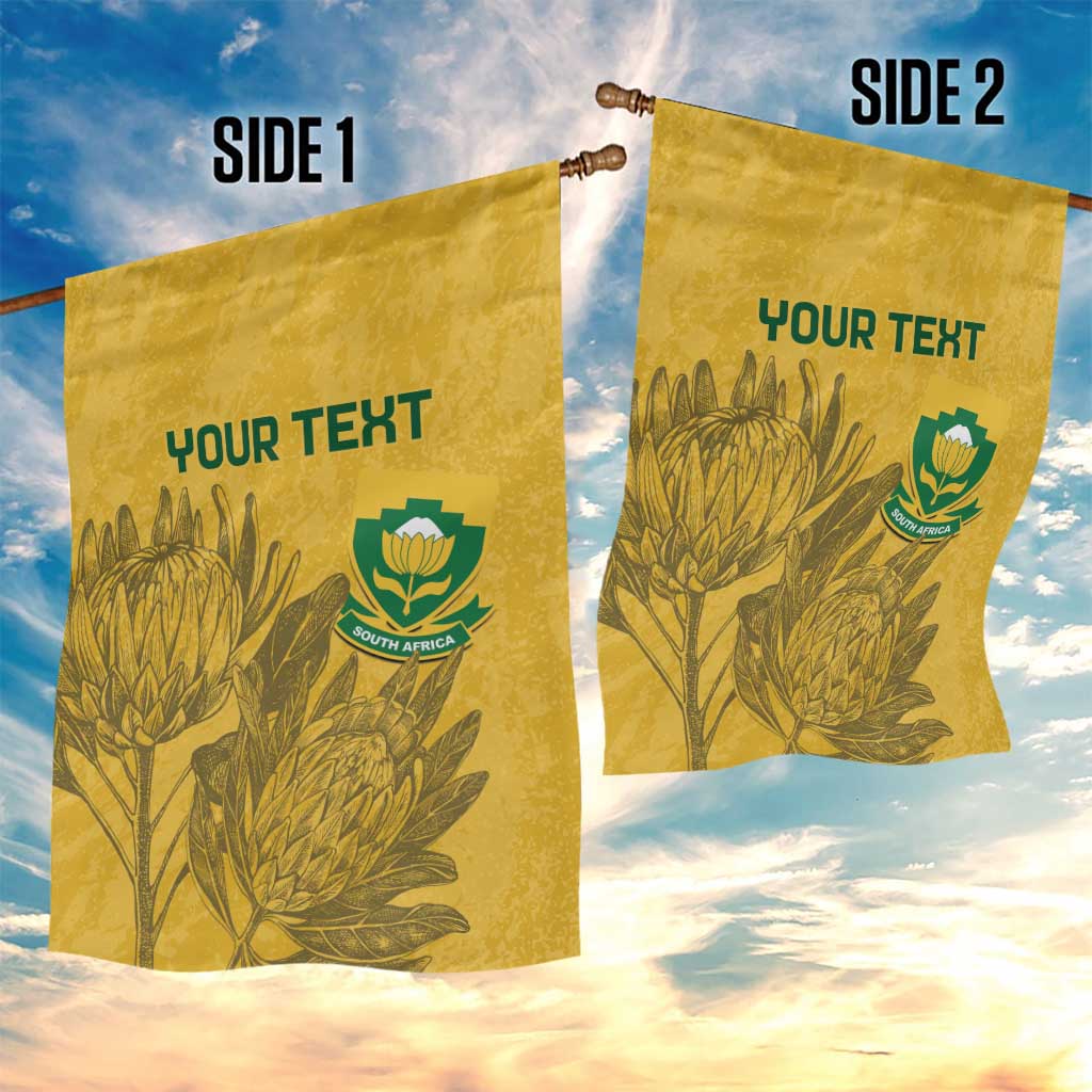 Custom South Africa Soccer Garden Flag Go Banyana Banyana Proteas LT14
